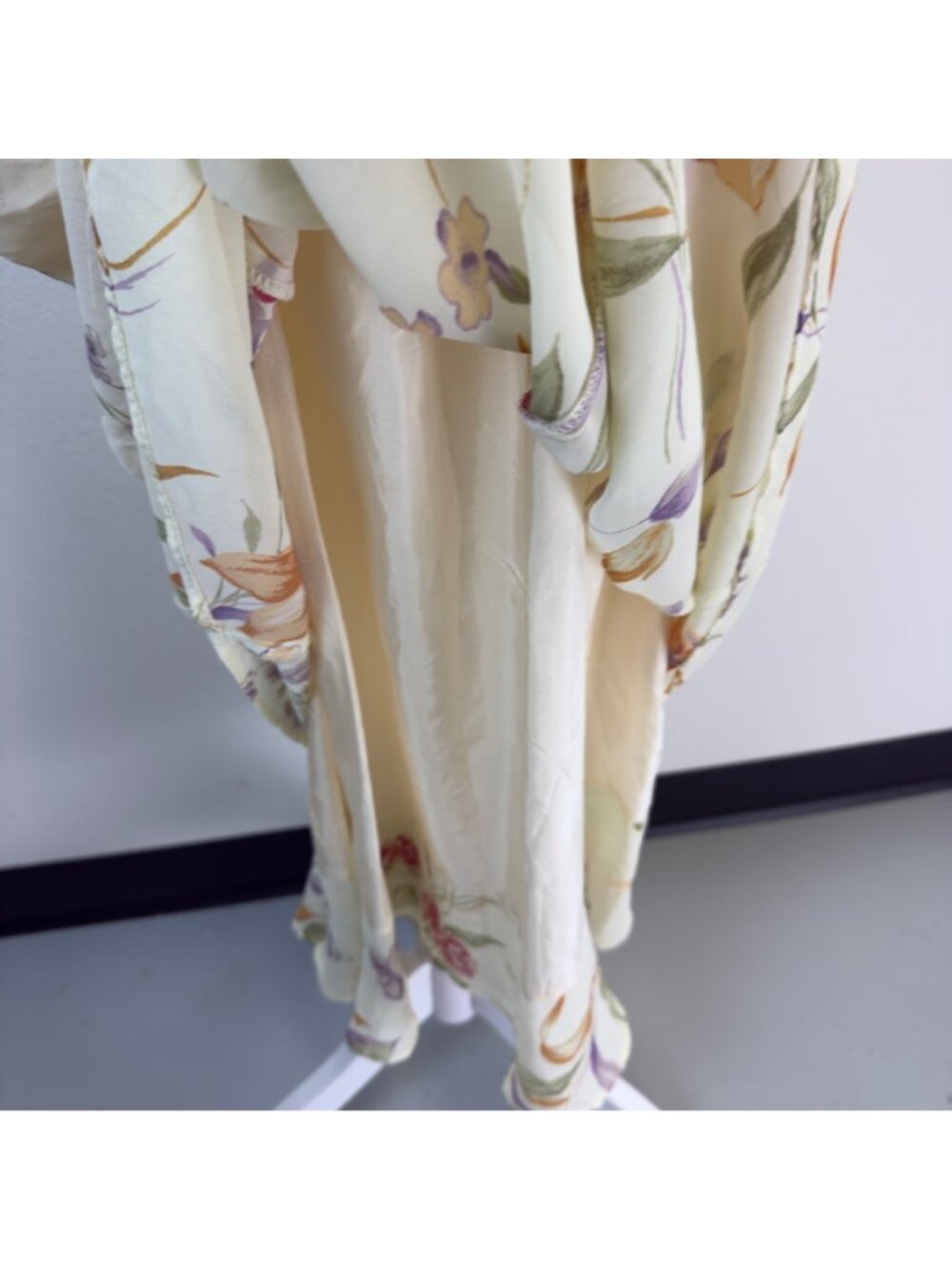 Vtg T R Bentley Floral Maxi Sundress Size 6 Sleeveless Cottage Core Fairycore - Picture 5 of 15